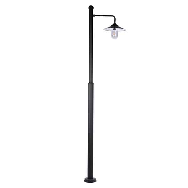 Staldlygte på stolpe 240 cm 90/47