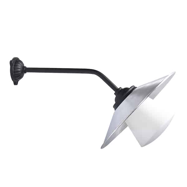 Stationslampe 45° 56 cm dyb