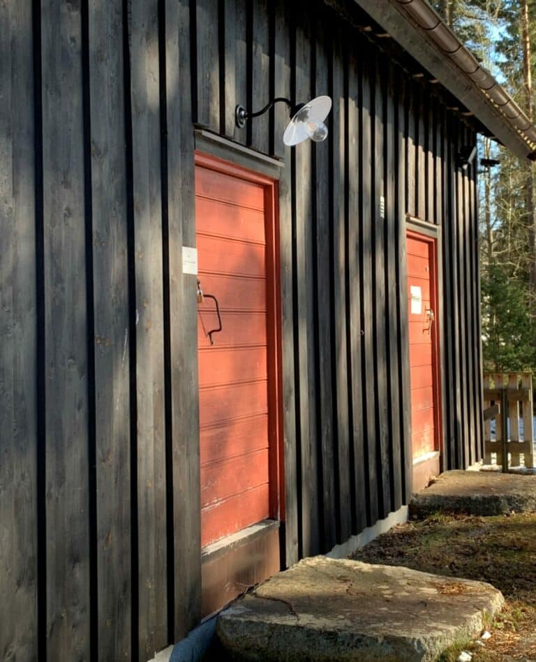 Staldlampe Grimsholmen 45/45 sort