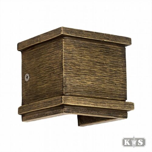 Borg spotlight antik messing