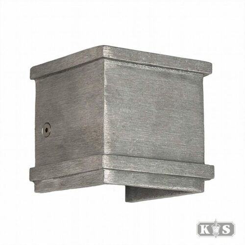 Borg spotlight rå aluminium