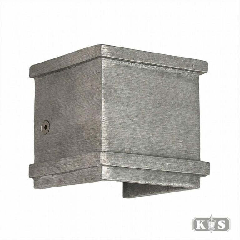 Borg spotlight rå aluminium