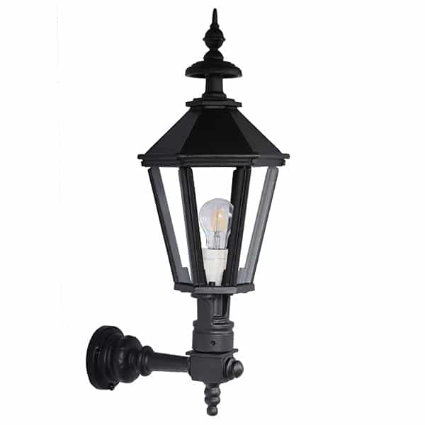 Væglygte støbejern 6k H:63cm