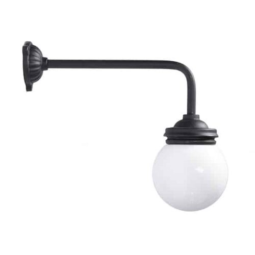 Gårdslamp­e i støbejern 90/42 cm dyb
