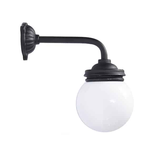 Gårdslamp­e i støbejern 90/30 cm dyb