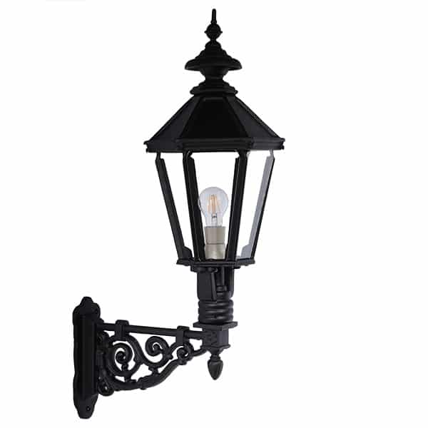 Væglampe i støbejern 6k H:82cm