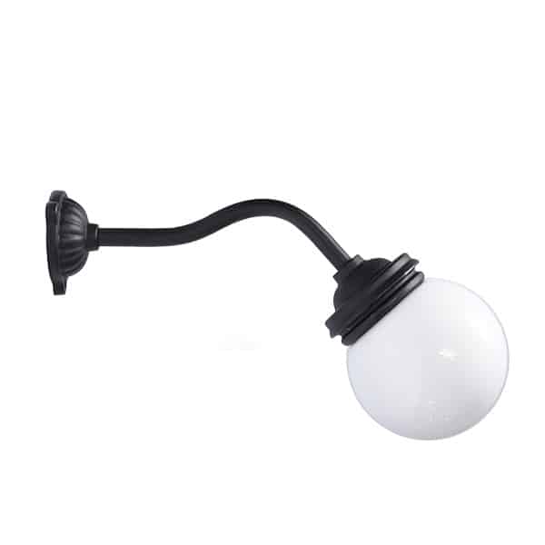 Gårdslamp­e i støbejern 45/43 cm dyb