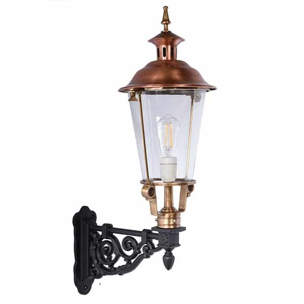 Væglygte støbejern konisk H:79cm