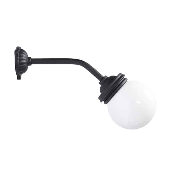 Gårdslamp­e i støbejern 45/41 cm dyb