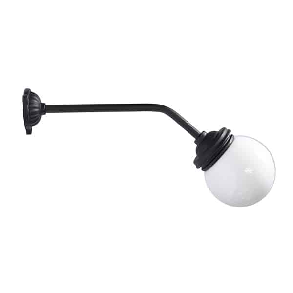 Gårdslamp­e i støbejern 45/51 cm dyb