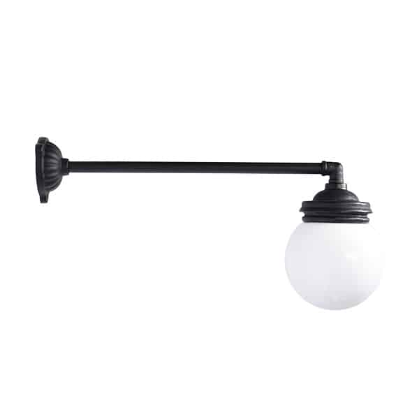 Gårdslamp­e i støbejern 90/50 cm dyb