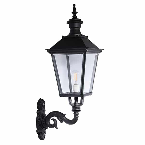 Væglygte støbejern 4k H:105cm