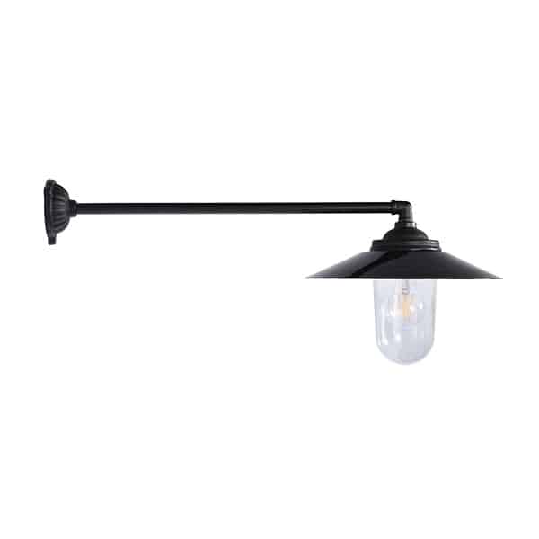 Staldlygte i støbejern 90°/67 cm