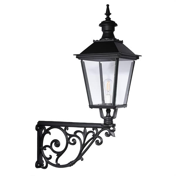 Væglygte støbejern 4k H:117cm