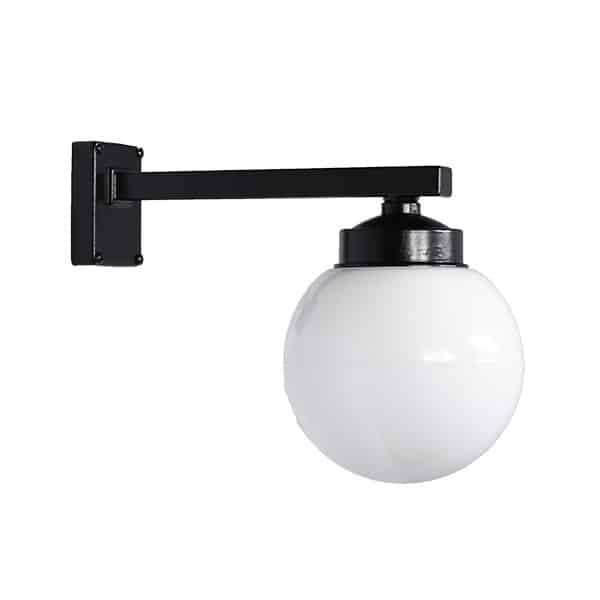 Funkislampe med glob 180