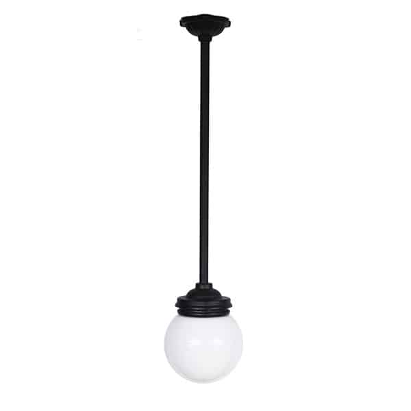 Gårdslamp­e i støbejern L:73cm