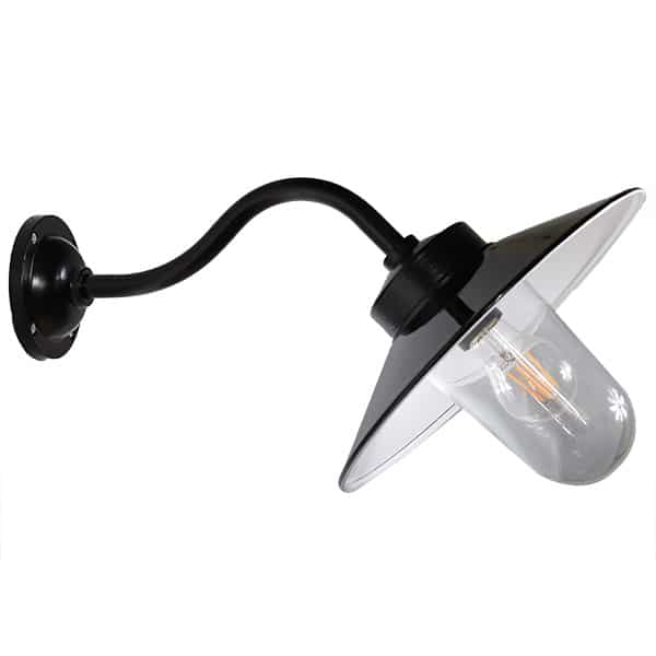 Staldlampe Grimsholmen 45/45 sort