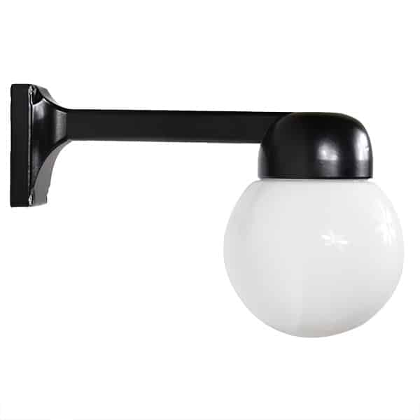 Funkislampe med glob 150 mm