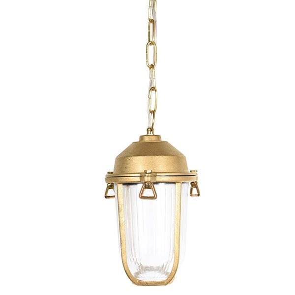 Manacor loftslampe med pendel i messing