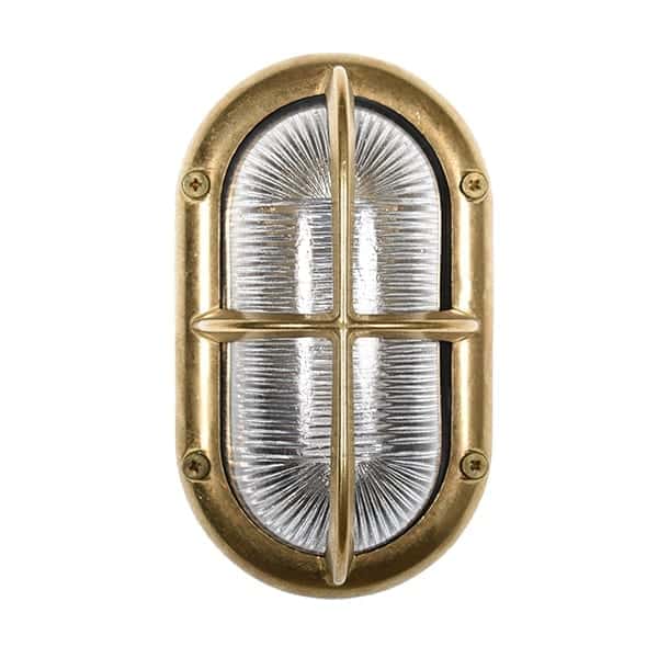 Palma de Mallorca klart glas messing