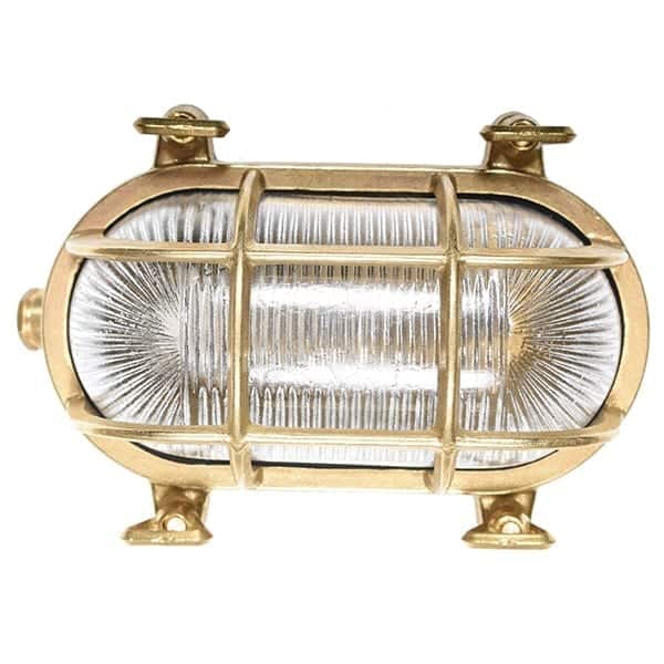 Palma Nova klart glas messing