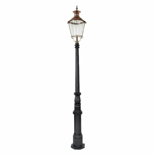 Postlygte i støbejern Småland 297cm