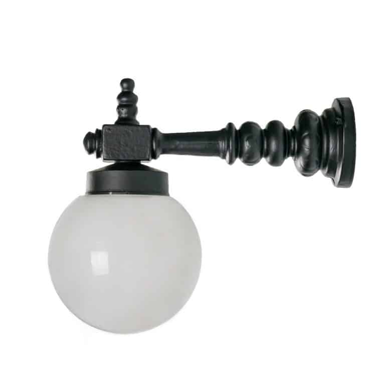 Tingshuslampe medium støbejern H:31cm