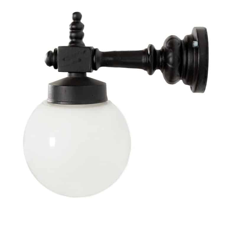 Tingshuslampe small støbejern H:28 cm