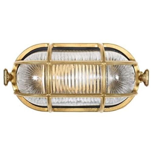 Valldemosa klart glas messing