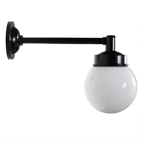 Gårdslamp­e Anton straight 90 sort