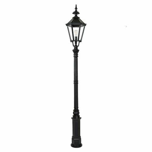 Lygtstolpe i støbejern Solliden 240 cm