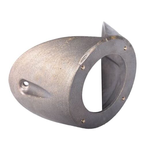 Hjørnebeslag staldlampe Ø12cm messing