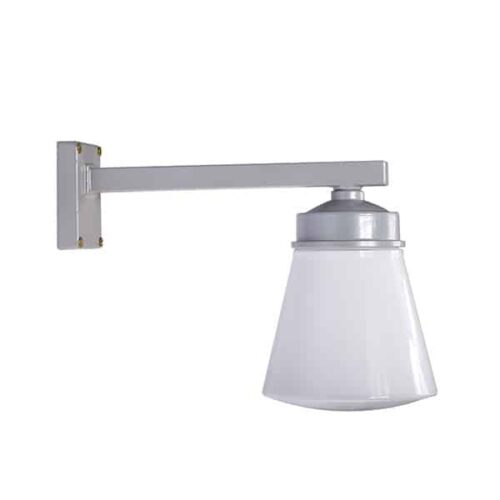 Funkislampe konisk glas