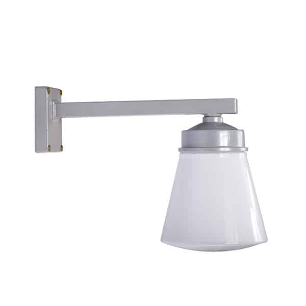 Funkislampe konisk glas