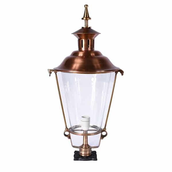 Portlygte Kobber, H:70 cm konisk